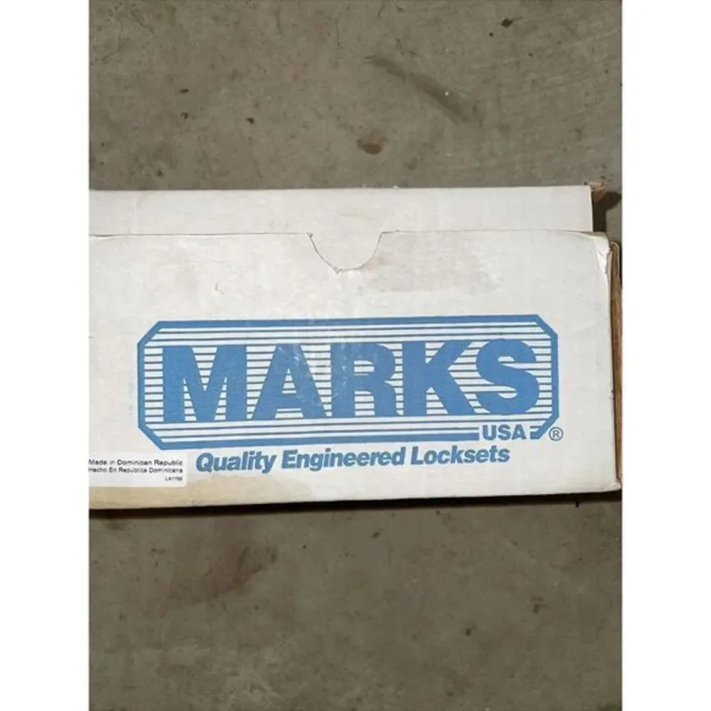 Marks Usa‎ 195Ab/26D Lever Lockset,Mechanical,Entrance,Grd. 1